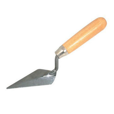 Pointed deals plastering trowel