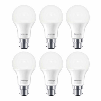 125w Equivalent LED Bulb 15w B22 Day White 6500K - Pack of 6
