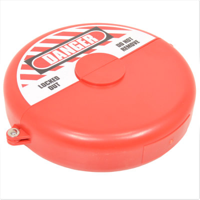 127 - 165mm Lockout Gate Valve Red Resistant to Cracking Abrasion & Extreme Temperatures Hinged With Hollow Centre - 3