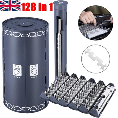 128 in 1 Magnetic Precision Screwdriver Set Computer PC Phone Repair Tool Kit