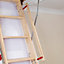 1280mm x 700mm Grand Wooden Loft Ladder
