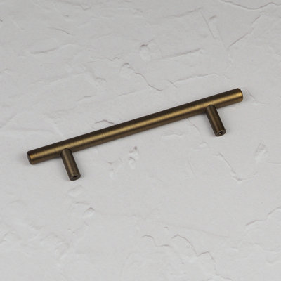 128mm Antique Brass Cabinet Handle Kitchen Cupboard Door Drawer Pull Bathroom Bedroom Furniture Wardrobe Replacement Upcycle