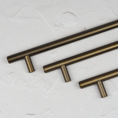 128mm Antique Brass Cabinet Handle Kitchen Cupboard Door Drawer Pull Bathroom Bedroom Furniture Wardrobe Replacement Upcycle