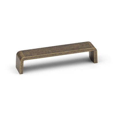 128mm Antique Brass Kitchen Cabinet Handle Rustic Gold D-Bar Cupboard Furniture
