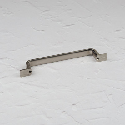 128mm Brushed Nickel Cabinet Handle Grey Strap Cupboard Door Drawer Pull Kitchen Wardrobe Furniture Replacement
