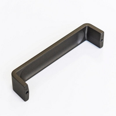 128mm Dark Grey Cabinet Handle Wide Kitchen Cupboard Door Drawer Pull Anthracite Wardrobe Furniture Replacement Upcycle