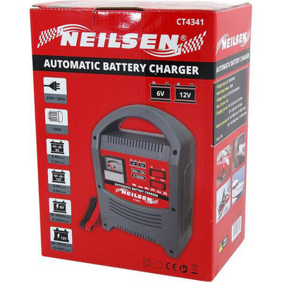 12a Battery Charger / Trickle Charger Automatic 230v input 6 & 12v output (CT4341)