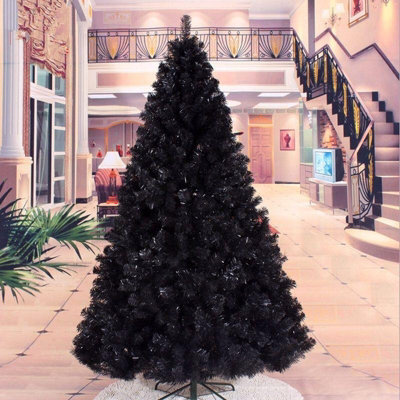 12FT Black Alaskan Pine Christmas Tree - 3