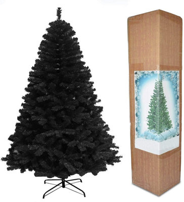 12FT Black Alaskan Pine Christmas Tree - 5