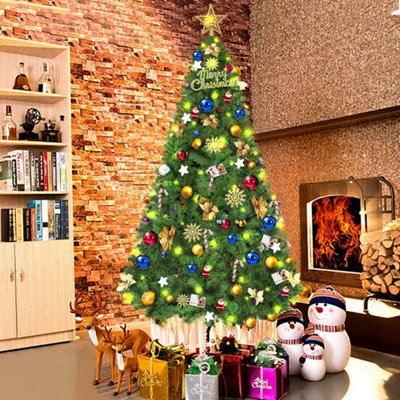 12FT Green Alaskan Pine Christmas Tree