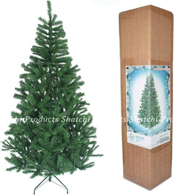 12FT Green Alaskan Pine Christmas Tree - 4