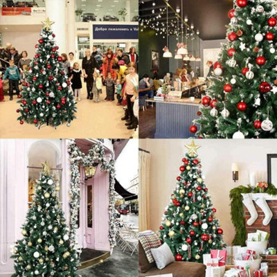 12FT Green Alaskan Pine Christmas Tree - 7