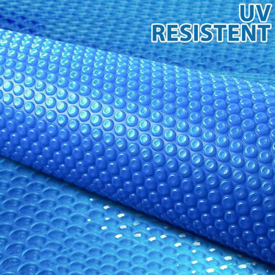 Round Pool Cover For Pools Diameter 420-460 Cm, UV-Resistant Solar