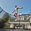 12ft Salta Black Round First Class Edition Trampoline with Enclosure