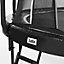 12ft Salta Black Round First Class Edition Trampoline with Enclosure