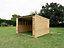 12ft x 12ft Open front mobile animal field shelter