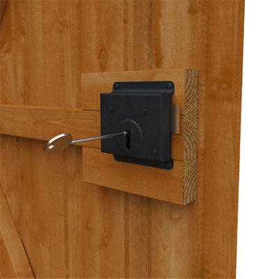 12ft x 6ft (3550mm x 1750mm) Horsforth Shiplap Apex Workman Shed with 2 Window (12mm Tongue and Groove Floor and Roof)