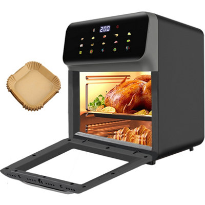 12L Air Fryer Digital Kitchen Oven Oil Free Low Fat Healthy Frying Cooker 2100W