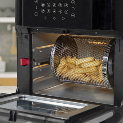 12L Air Fryer Rotisserie Oven Accessory Set for Perfect Kebab Cooking