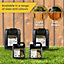 12L Creostain Fence Stain & Sprayer (Dark Brown) - Creosote/Creocoat Substitute - Oil Based Wood Treatment (Free Delivery)