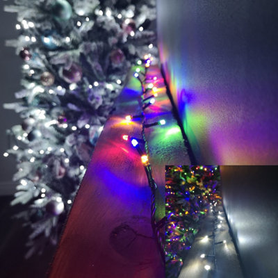 12m White or Multi Colour Colour Changing Connectable String LED Lights Christmas Decorations Price Comparisons | Compare The Build