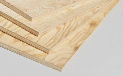 12mm Elliotis Softwood Pine Structural Plywood 2440mm x 1220mm (8' x 4 ...