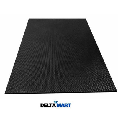12mm Hammertop Rubber Stable Mats 6ft x 4ft Durable Non Slip Flooring ...