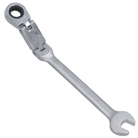 12mm Metric Double Jointed Flexi Ratchet Combination Spanner Wrench 72 Teeth