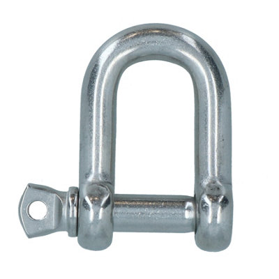 12mm Stainless Steel Dee Shackle Marine Grade 316 DK40 - 3