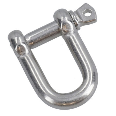 12mm Stainless Steel Dee Shackle Marine Grade 316 DK40 - 5