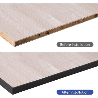 Flintronic Self Adhesive Furniture Edging U Shape, 5m×25mm - Foto 4