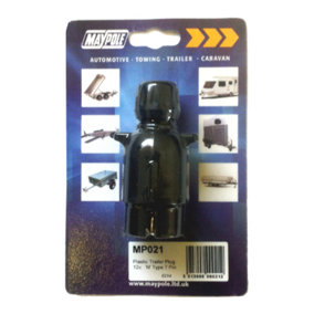 12N Type 7 Pin Plastic Trailer Plug