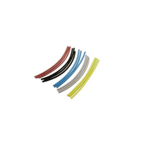 12pc Assorted Coloured Heatshrink 12.8mm 250mm Connect 33061
