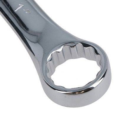 12pc Combination Spanner Set AF Imperial 1/4in to 1in Monkey Pipe Wrench