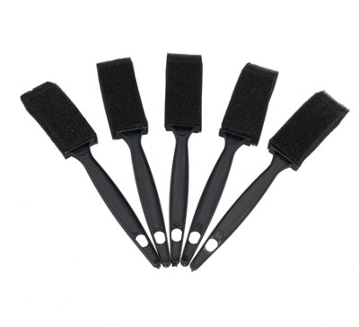 12pc Foam Paint Brushes for Varnish Oils Water Based Paint - 3