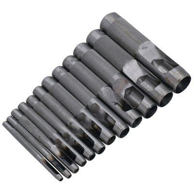 3dancraftit Round Leather Hole Puncher Hollow Gasket Cutting Cutter Punch Sets Tools For Cut Leather Rubber Paper Fabric Soft Material 2 9/16 Inches / 65mm S394