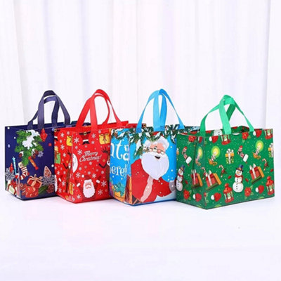 13 Christmas Gift Bags, Christmas Tote Bags With Handles