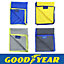 12Pcs Goodyear Microfibre Car Cloth Set Wash Buff Cleaning Drying Towel 40x30cm