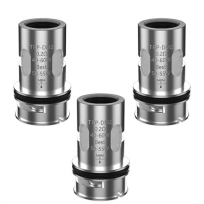 mod voopoo drag 12Pcs Tpp Dm2 Coils 0.2Ohm Resistance Dl Coil 40 60W For Drag 3 X Plus
