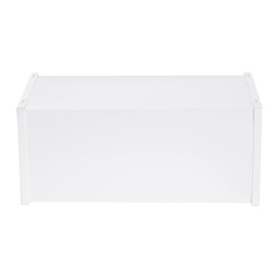 12Pcs Waterproof Plastic Shoe Storage Box Stackable Box Rectangular in White - 7
