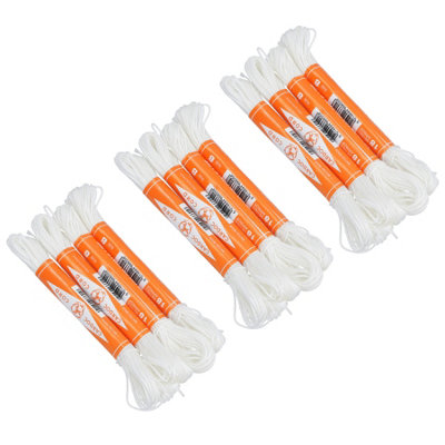 12pk Cardoc Cord Braided Nylon Chalk Brick Line Size B 18m Building