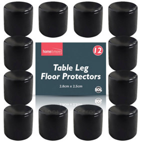 12pk Silicone Chair Leg Floor Protectors, Prevent Scratching Squeaking on Hardwood Floors, Chair Feet Protectors, Floor Protectors