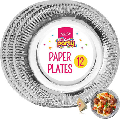 Silver plates clearance disposable