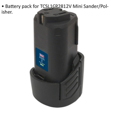 12V 1.5Ah Lithium-ion Power Tool Battery for ys03536 Mini Sander / Polisher