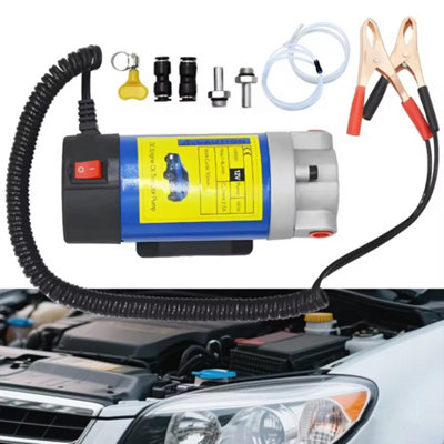 Oil Pump 12V Electric Oil Diesel Fluid Pump Sump E... - Grandado - Foto 3