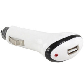 12V 24V Cigarette Lighter Plug To USB Socket 1A Charger Cigar Car Truck iPhone