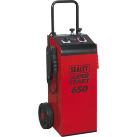 12V / 24V Heavy Duty Battery Starter & Charger - 30Ah to 750Ah Batteries - 650A