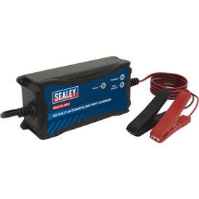 12V 4A Automatic Battery Charger & Maintainer - 40AH to 80Ah Batteries - 230V