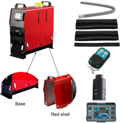 12V 8KW Diesel Air Heater with Remote Control LCD Monitor for Car Truck ...