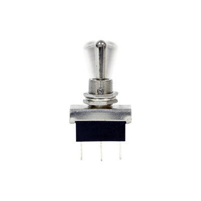 12V Metal Toggle Switches - Flash/Off/Flash EC69 Pack of 10